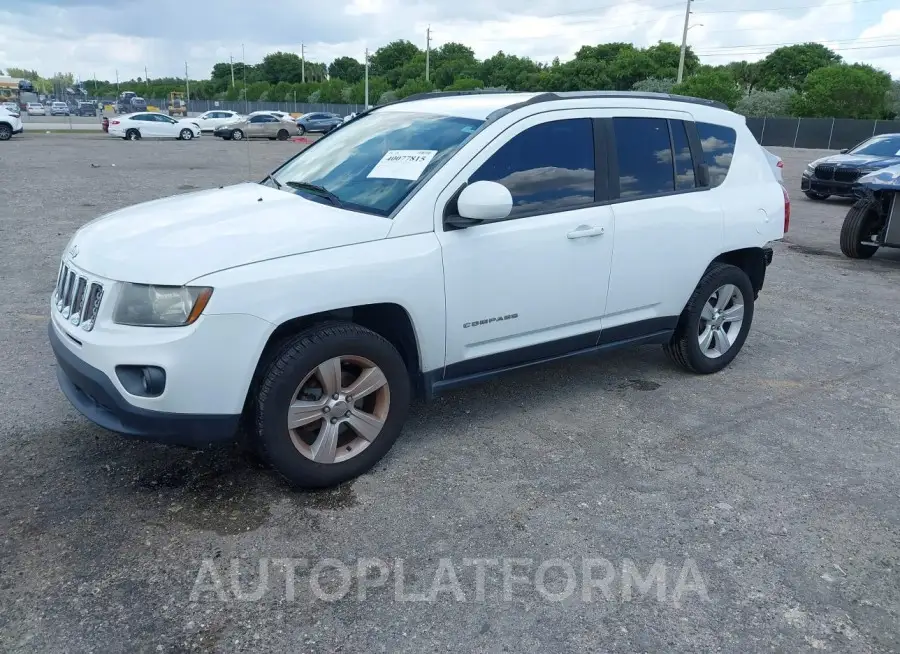 JEEP COMPASS 2016 vin 1C4NJCEA9GD628227 from auto auction Iaai