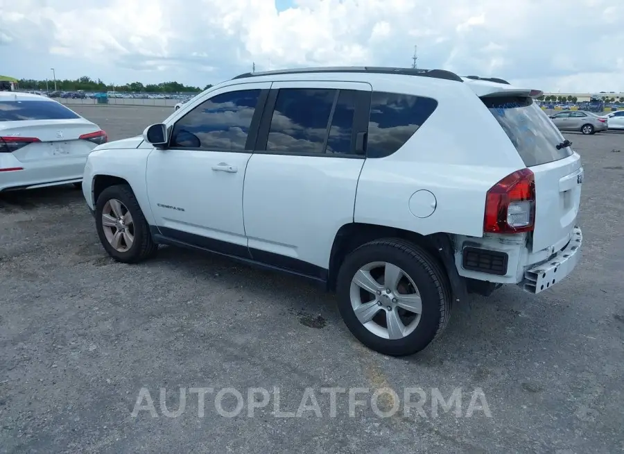 JEEP COMPASS 2016 vin 1C4NJCEA9GD628227 from auto auction Iaai