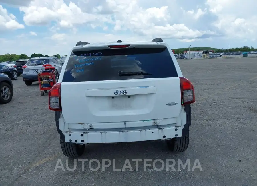 JEEP COMPASS 2016 vin 1C4NJCEA9GD628227 from auto auction Iaai