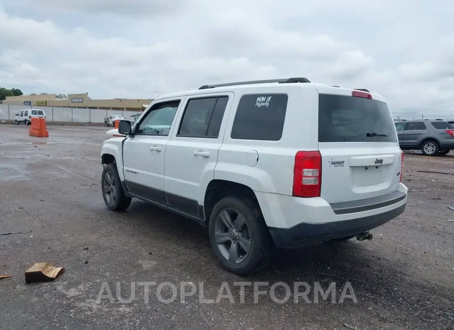 JEEP PATRIOT 2016 vin 1C4NJPBA4GD754362 from auto auction Iaai