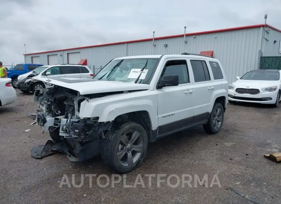 JEEP PATRIOT 2016 vin 1C4NJPBA4GD754362 from auto auction Iaai