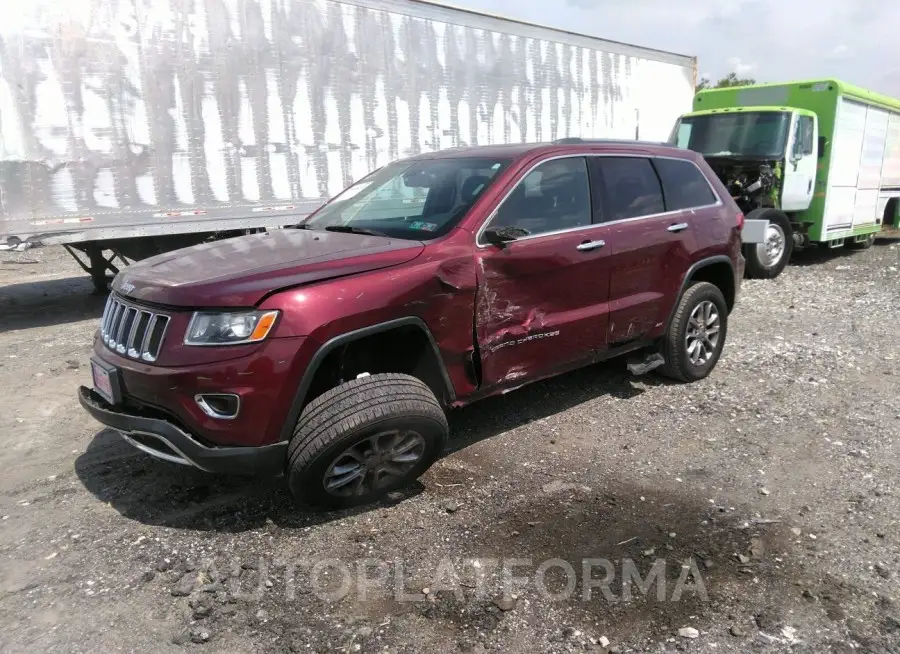 JEEP GRAND CHEROKEE 2016 vin 1C4RJFBG1GC365717 from auto auction Iaai