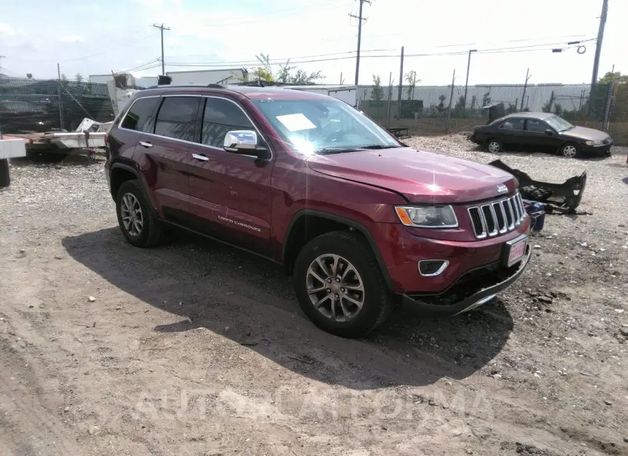 JEEP GRAND CHEROKEE 2016 vin 1C4RJFBG1GC365717 from auto auction Iaai