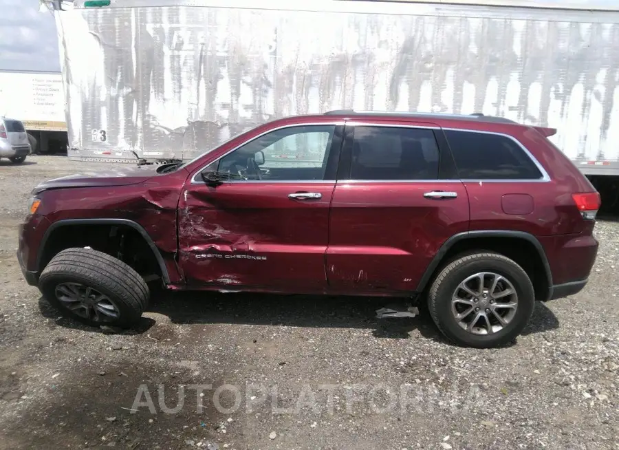 JEEP GRAND CHEROKEE 2016 vin 1C4RJFBG1GC365717 from auto auction Iaai