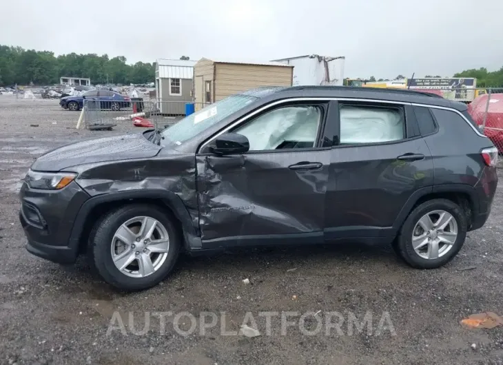 JEEP COMPASS 2022 vin 3C4NJCBB3NT109470 from auto auction Iaai