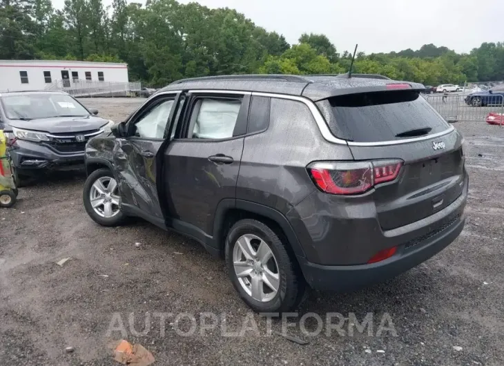 JEEP COMPASS 2022 vin 3C4NJCBB3NT109470 from auto auction Iaai