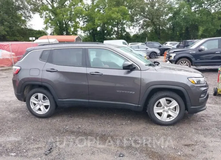 JEEP COMPASS 2022 vin 3C4NJCBB3NT109470 from auto auction Iaai