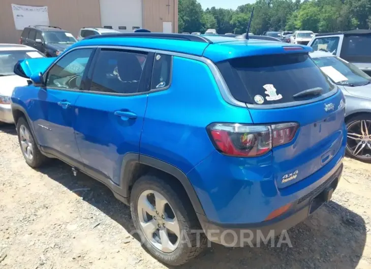 JEEP COMPASS 2021 vin 3C4NJDBB9MT573013 from auto auction Iaai