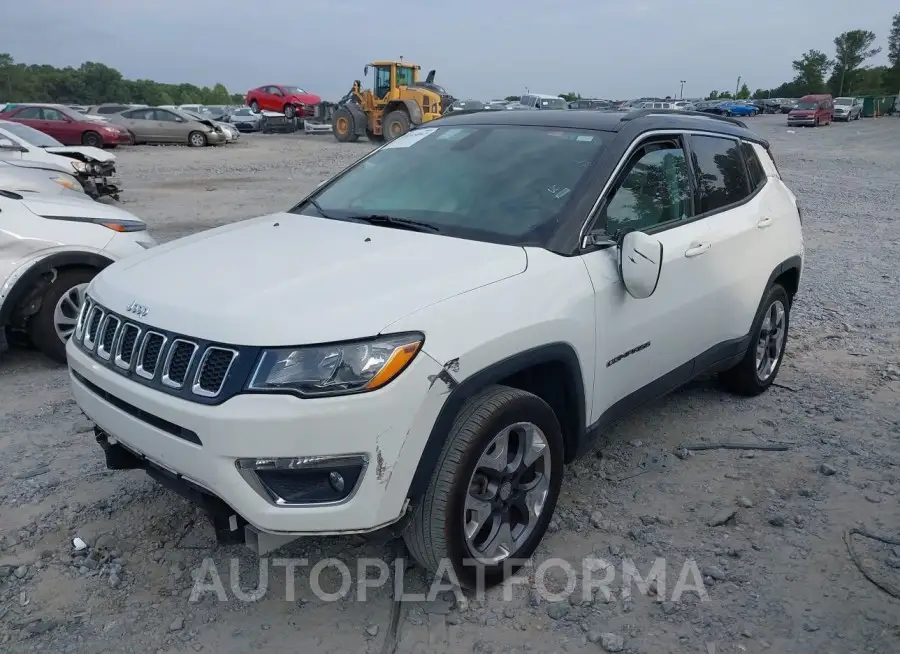 JEEP COMPASS 2019 vin 3C4NJDCB8KT828536 from auto auction Iaai