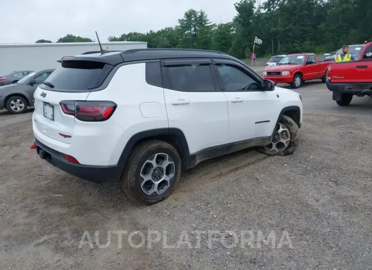 JEEP COMPASS 2022 vin 3C4NJDDB2NT141071 from auto auction Iaai