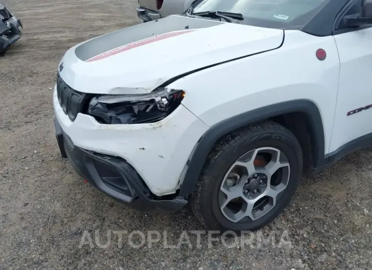 JEEP COMPASS 2022 vin 3C4NJDDB2NT141071 from auto auction Iaai