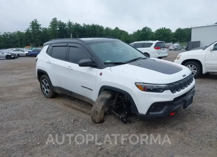 JEEP COMPASS 2022 vin 3C4NJDDB2NT141071 from auto auction Iaai