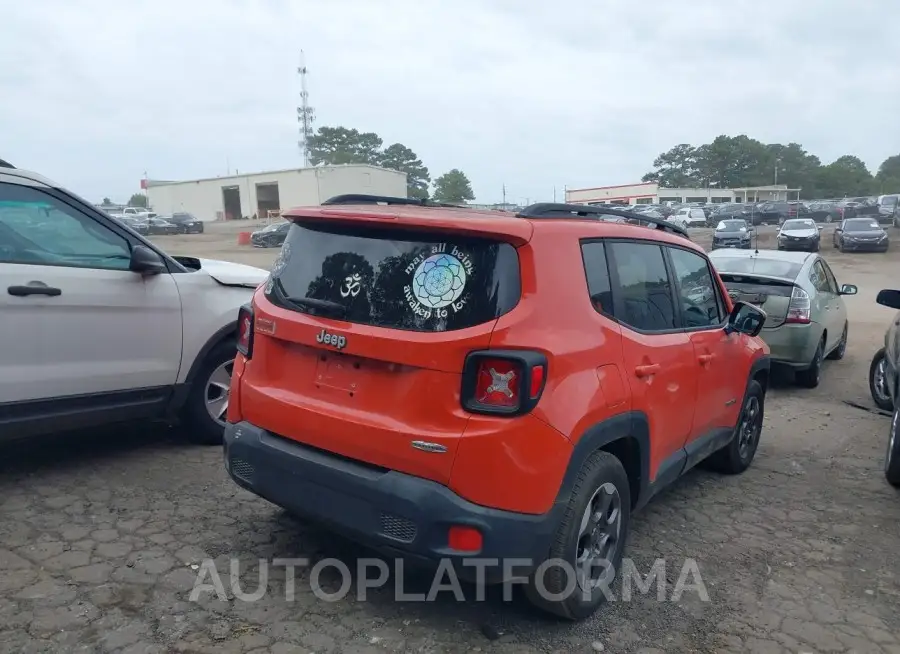 JEEP RENEGADE 2015 vin ZACCJABH0FPC16923 from auto auction Iaai