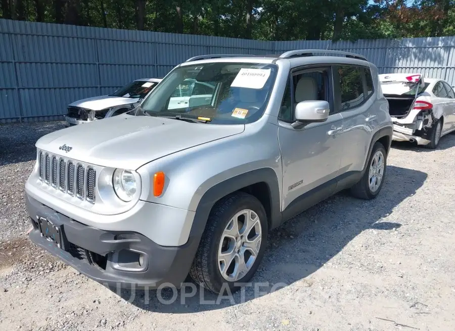 JEEP RENEGADE 2015 vin ZACCJADT6FPC20721 from auto auction Iaai