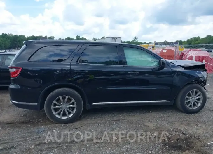 DODGE DURANGO 2018 vin 1C4SDHFT2JC306839 from auto auction Iaai