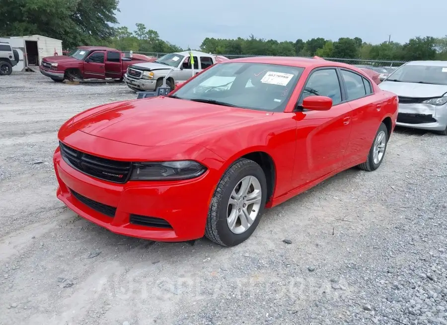 DODGE CHARGER 2022 vin 2C3CDXBG0NH231167 from auto auction Iaai