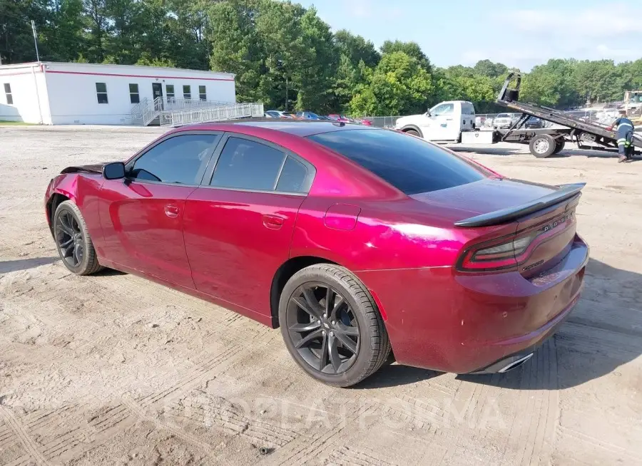 DODGE CHARGER 2018 vin 2C3CDXBG3JH134376 from auto auction Iaai