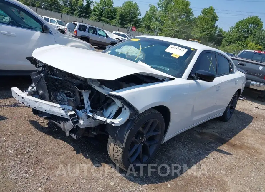 DODGE CHARGER 2019 vin 2C3CDXBG6KH572388 from auto auction Iaai