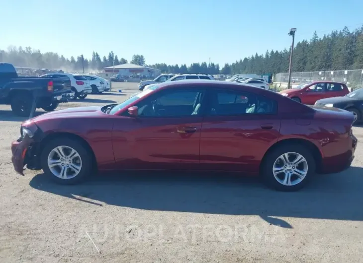 DODGE CHARGER 2021 vin 2C3CDXBG6MH639123 from auto auction Iaai