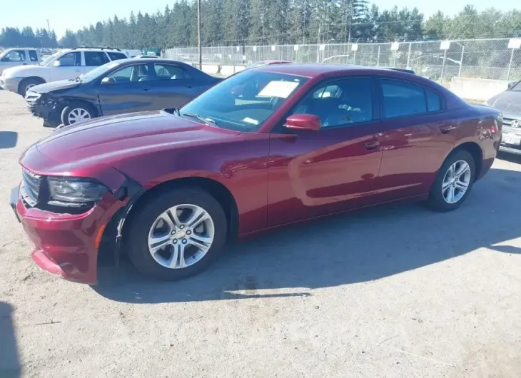 DODGE CHARGER 2021 vin 2C3CDXBG6MH639123 from auto auction Iaai