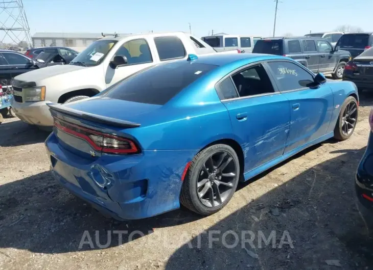 DODGE CHARGER 2021 vin 2C3CDXGJ4MH678958 from auto auction Iaai