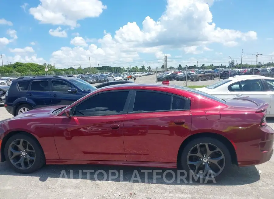 DODGE CHARGER 2019 vin 2C3CDXHG4KH512567 from auto auction Iaai