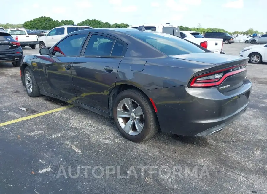 DODGE CHARGER 2016 vin 2C3CDXHG5GH222930 from auto auction Iaai