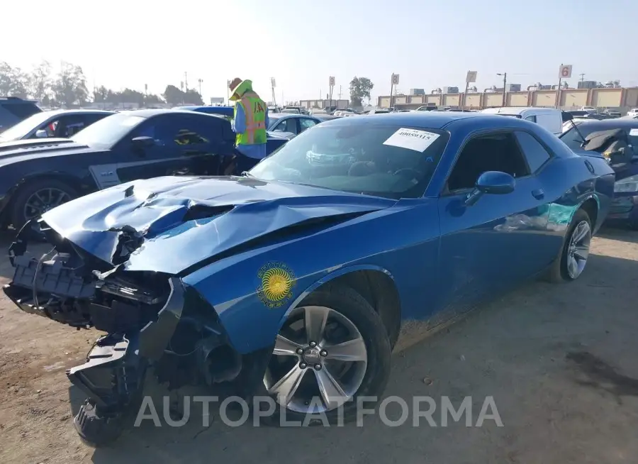 DODGE CHALLENGER 2020 vin 2C3CDZAG7LH203523 from auto auction Iaai