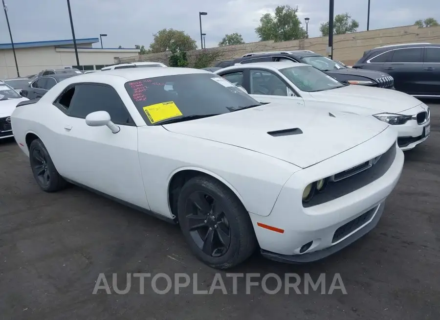 DODGE CHALLENGER 2015 vin 2C3CDZAGXFH706709 from auto auction Iaai