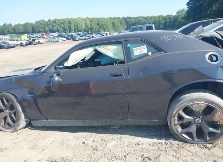 DODGE CHALLENGER 2019 vin 2C3CDZBT6KH539075 from auto auction Iaai