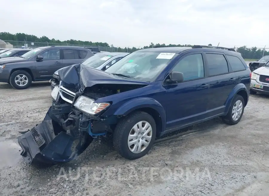 DODGE JOURNEY 2018 vin 3C4PDCAB8JT382030 from auto auction Iaai