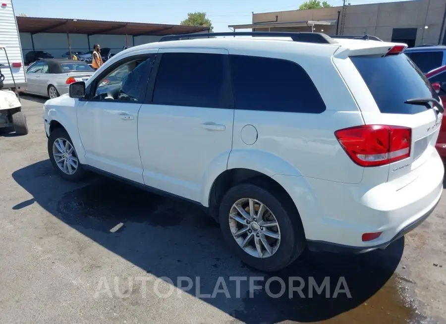 DODGE JOURNEY 2017 vin 3C4PDCBG8HT526602 from auto auction Iaai