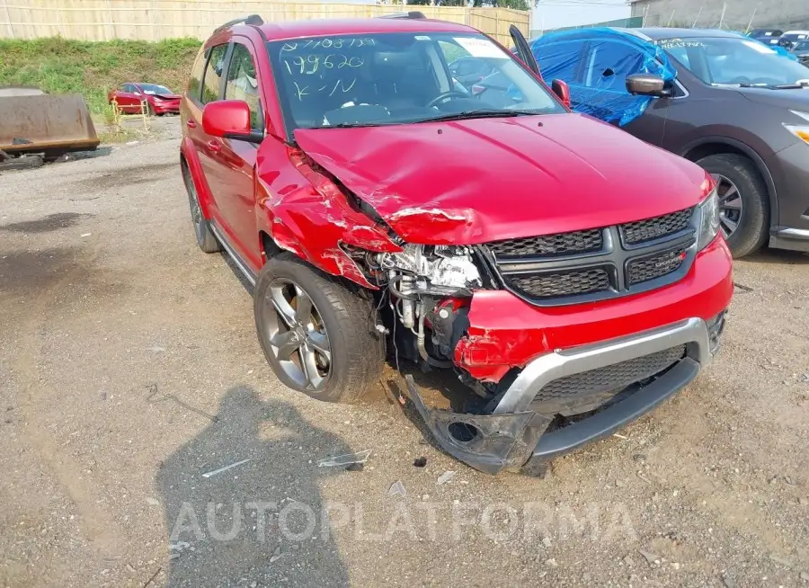 DODGE JOURNEY 2016 vin 3C4PDCGG6GT186518 from auto auction Iaai