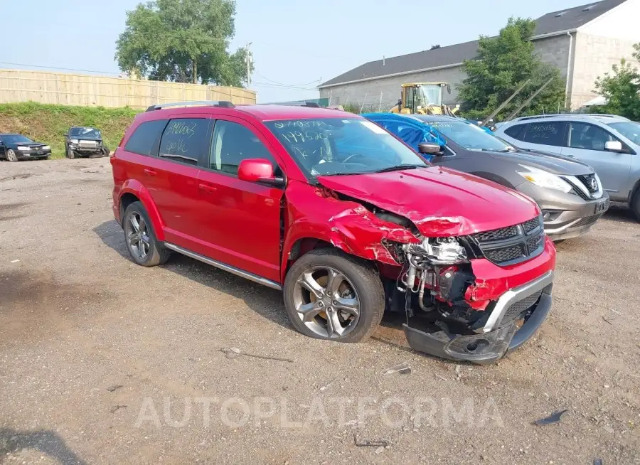 DODGE JOURNEY 2016 vin 3C4PDCGG6GT186518 from auto auction Iaai