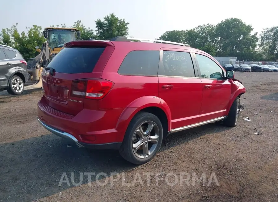 DODGE JOURNEY 2016 vin 3C4PDCGG6GT186518 from auto auction Iaai