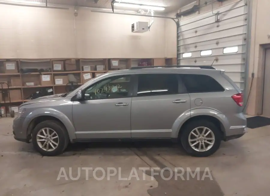 DODGE JOURNEY 2016 vin 3C4PDDBGXGT100852 from auto auction Iaai