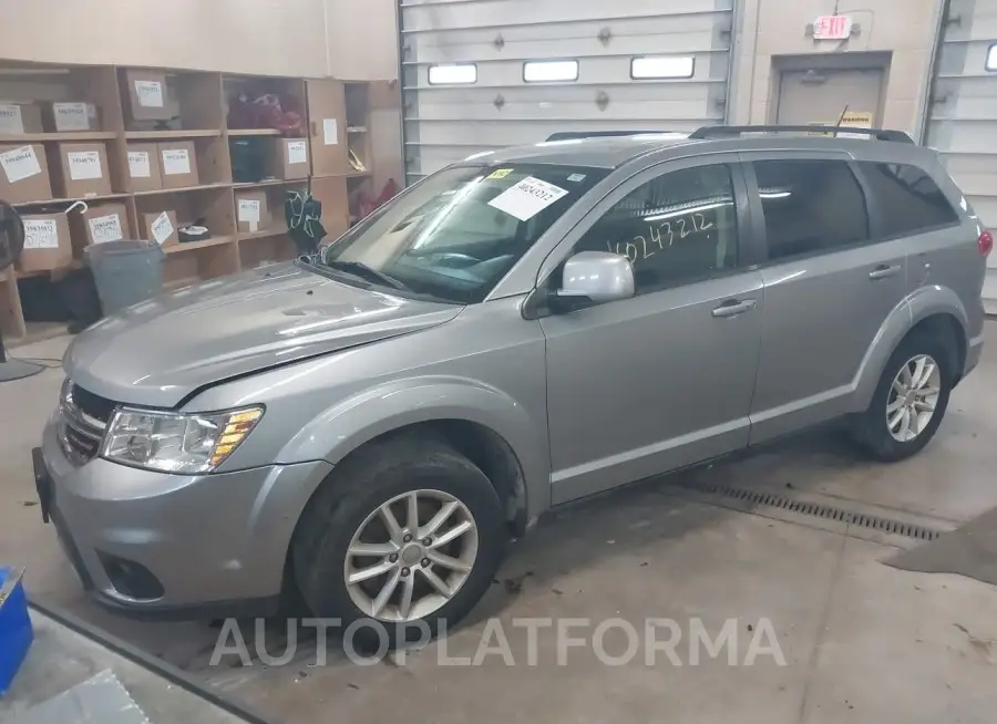 DODGE JOURNEY 2016 vin 3C4PDDBGXGT100852 from auto auction Iaai