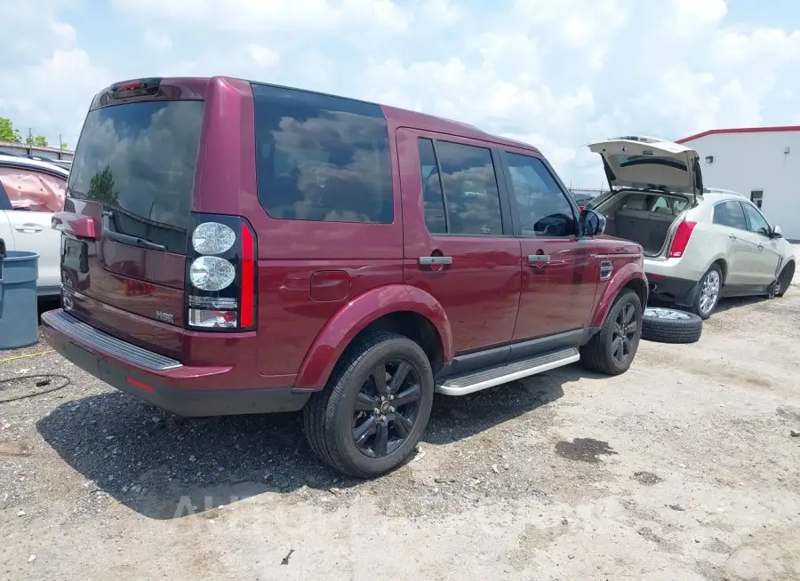 LAND ROVER LR4 2016 vin SALAG2V65GA792958 from auto auction Iaai