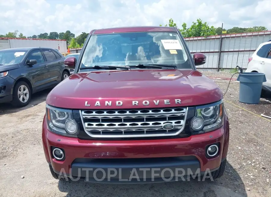 LAND ROVER LR4 2016 vin SALAG2V65GA792958 from auto auction Iaai