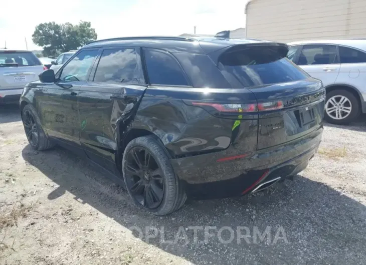 LAND ROVER RANGE ROVER VELAR 2021 vin SALYT2EU7MA303318 from auto auction Iaai