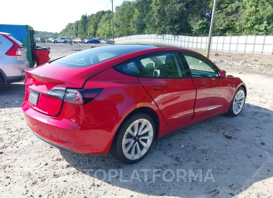 TESLA MODEL 3 2022 vin 5YJ3E1EA1NF286990 from auto auction Iaai