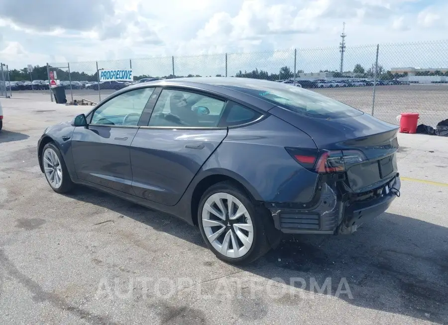 TESLA MODEL 3 2023 vin 5YJ3E1EA4PF435847 from auto auction Iaai