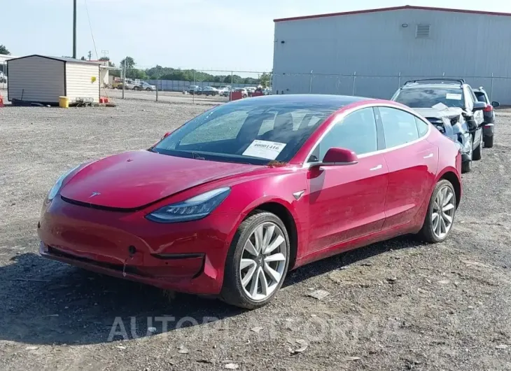 TESLA MODEL 3 2018 vin 5YJ3E1EA8JF003592 from auto auction Iaai