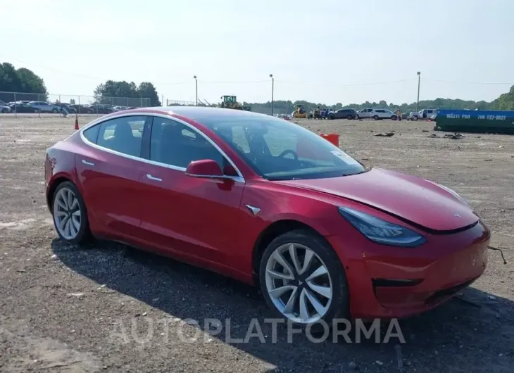 TESLA MODEL 3 2018 vin 5YJ3E1EA8JF003592 from auto auction Iaai