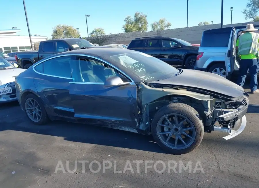 TESLA MODEL 3 2019 vin 5YJ3E1EA8KF435715 from auto auction Iaai