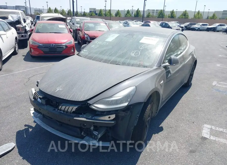 TESLA MODEL 3 2019 vin 5YJ3E1EA8KF435715 from auto auction Iaai