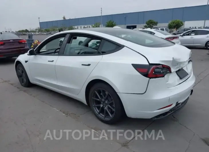 TESLA MODEL 3 2023 vin 5YJ3E1EA8PF557207 from auto auction Iaai