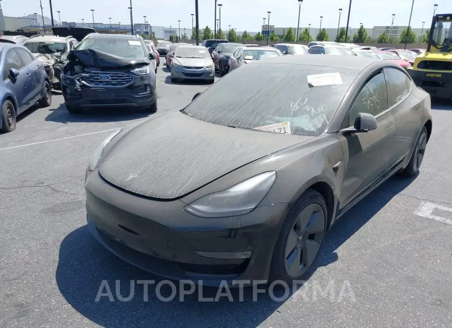 TESLA MODEL 3 2021 vin 5YJ3E1EB8MF926944 from auto auction Iaai