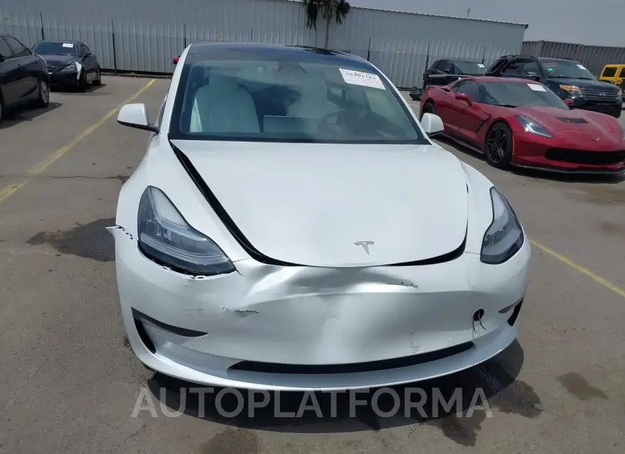 TESLA MODEL 3 2022 vin 5YJ3E1EB8NF262808 from auto auction Iaai