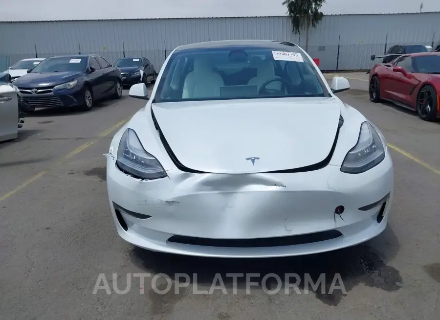 TESLA MODEL 3 2022 vin 5YJ3E1EB8NF262808 from auto auction Iaai